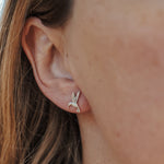 The Hummingbird Studs - Golden Road Crafted