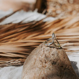 The Intueri Ring (Size 5.5) - Golden Road Crafted