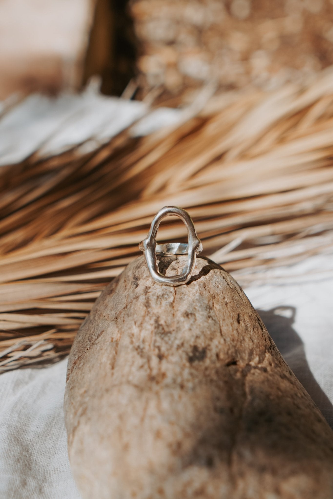 The Intueri Ring (Size 5.5) - Golden Road Crafted