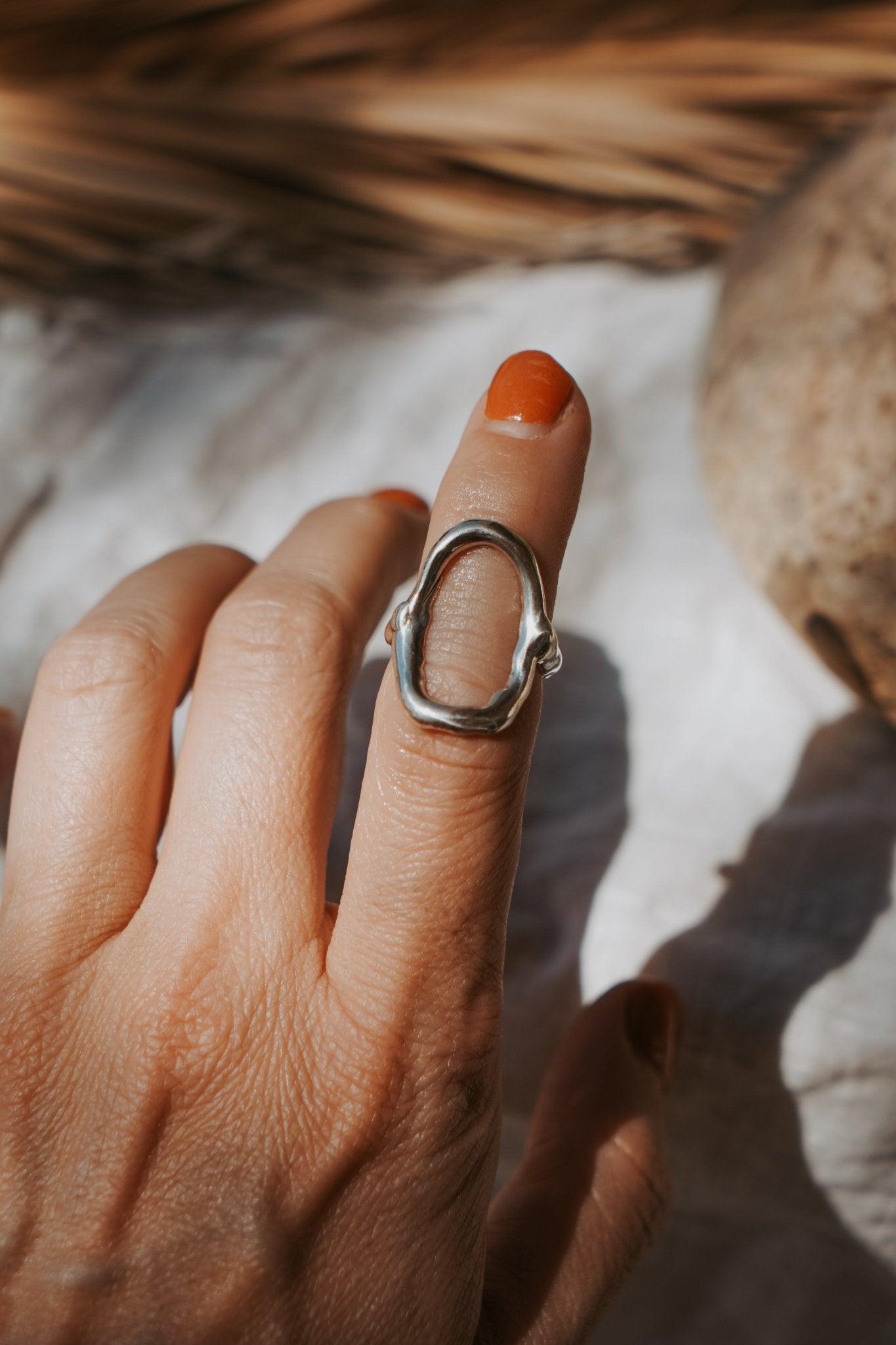 The Intueri Ring (Size 5.5) - Golden Road Crafted