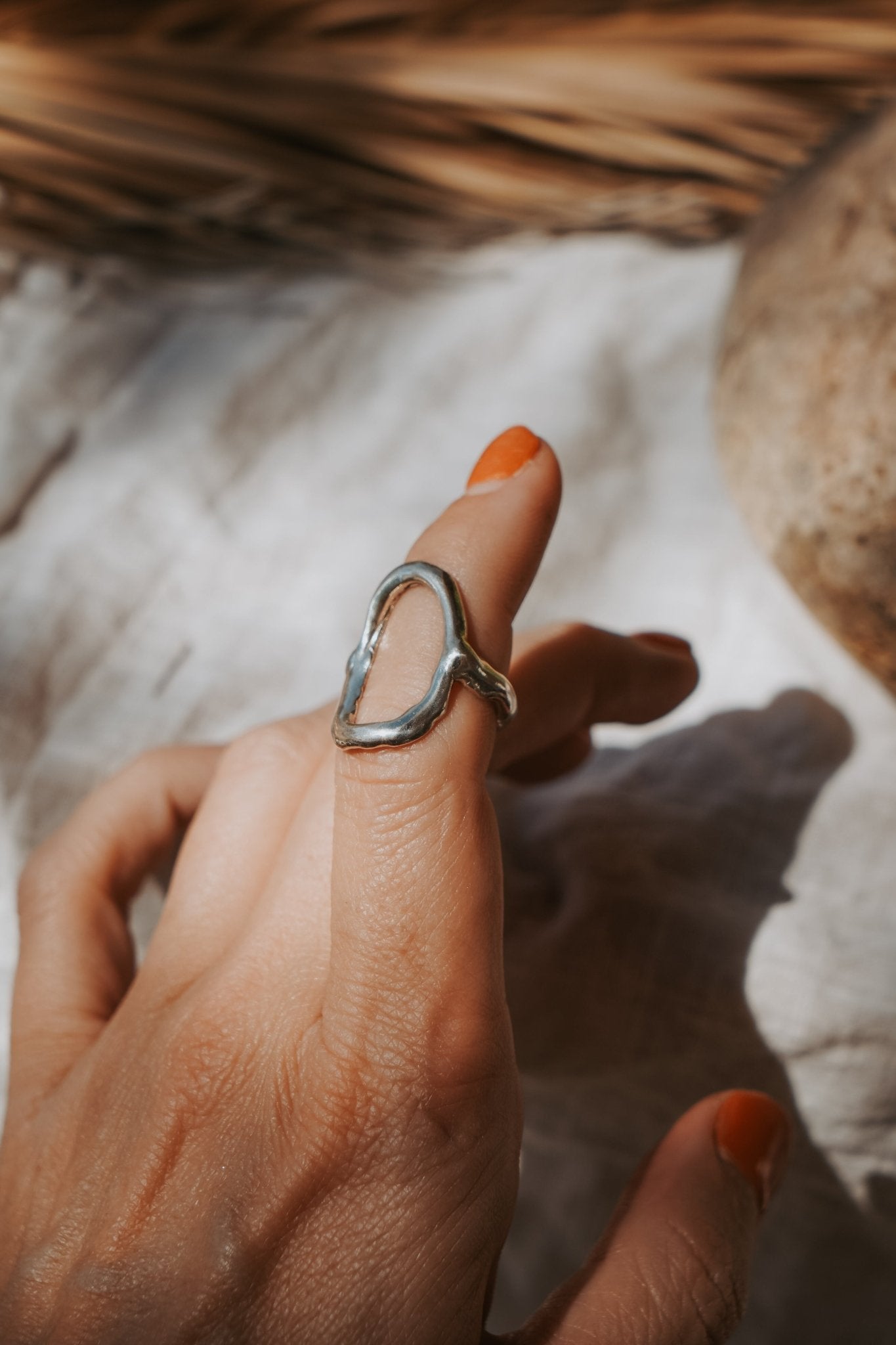 The Intueri Ring (Size 5.5) - Golden Road Crafted