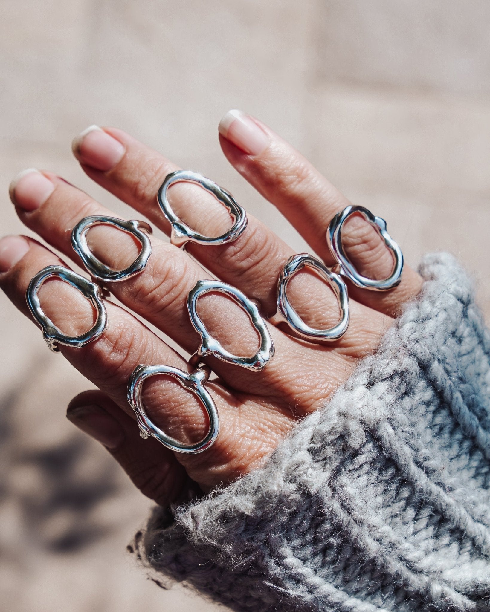 The Intueri Ring (Size 5.5) - Golden Road Crafted