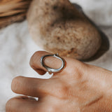The Intueri Ring (Size 5.5) - Golden Road Crafted