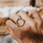 The Intueri Ring (Size 8) - Golden Road Crafted