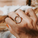 The Intueri Ring (Size 8) - Golden Road Crafted