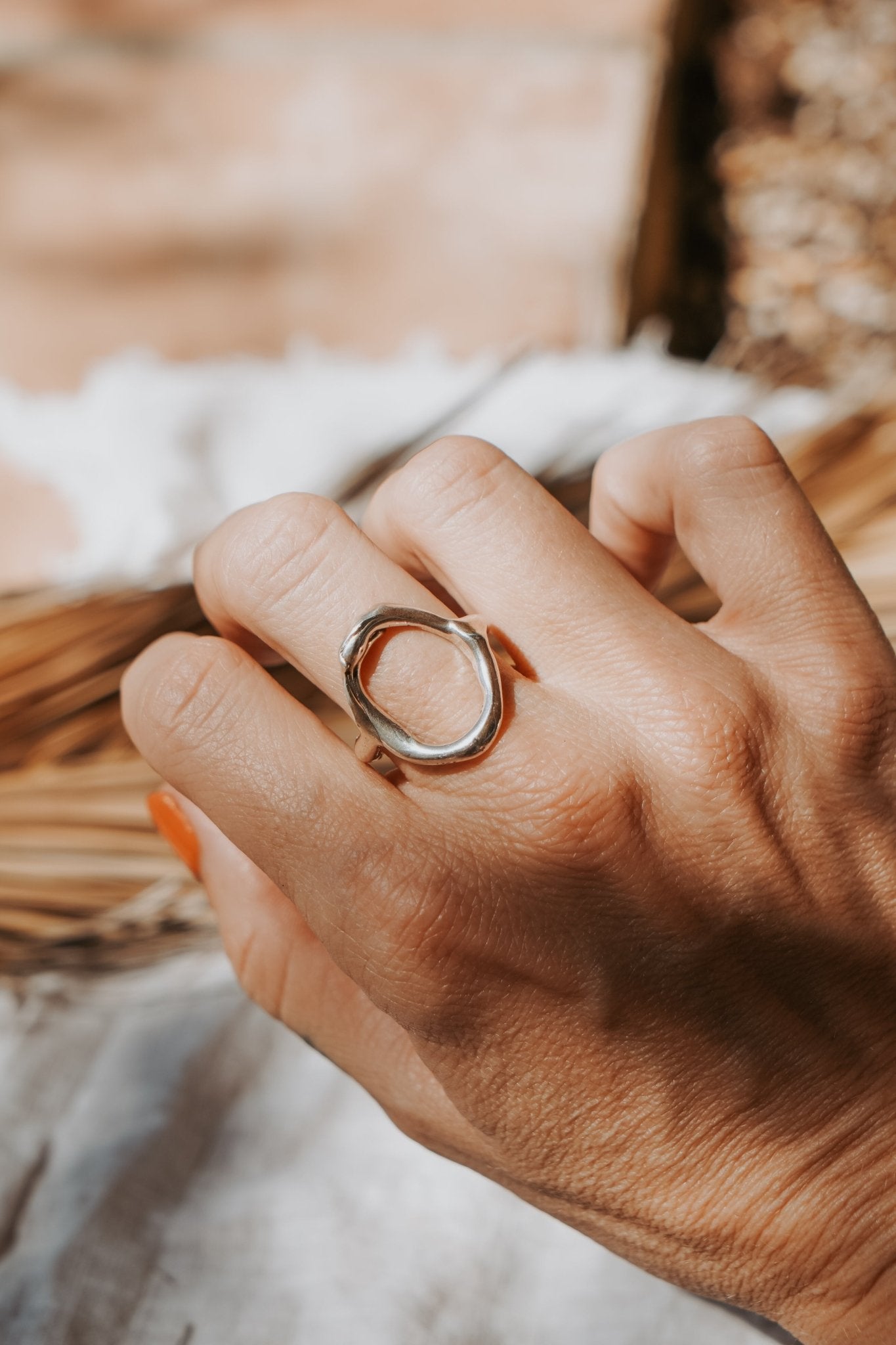 The Intueri Ring (Size 8) - Golden Road Crafted