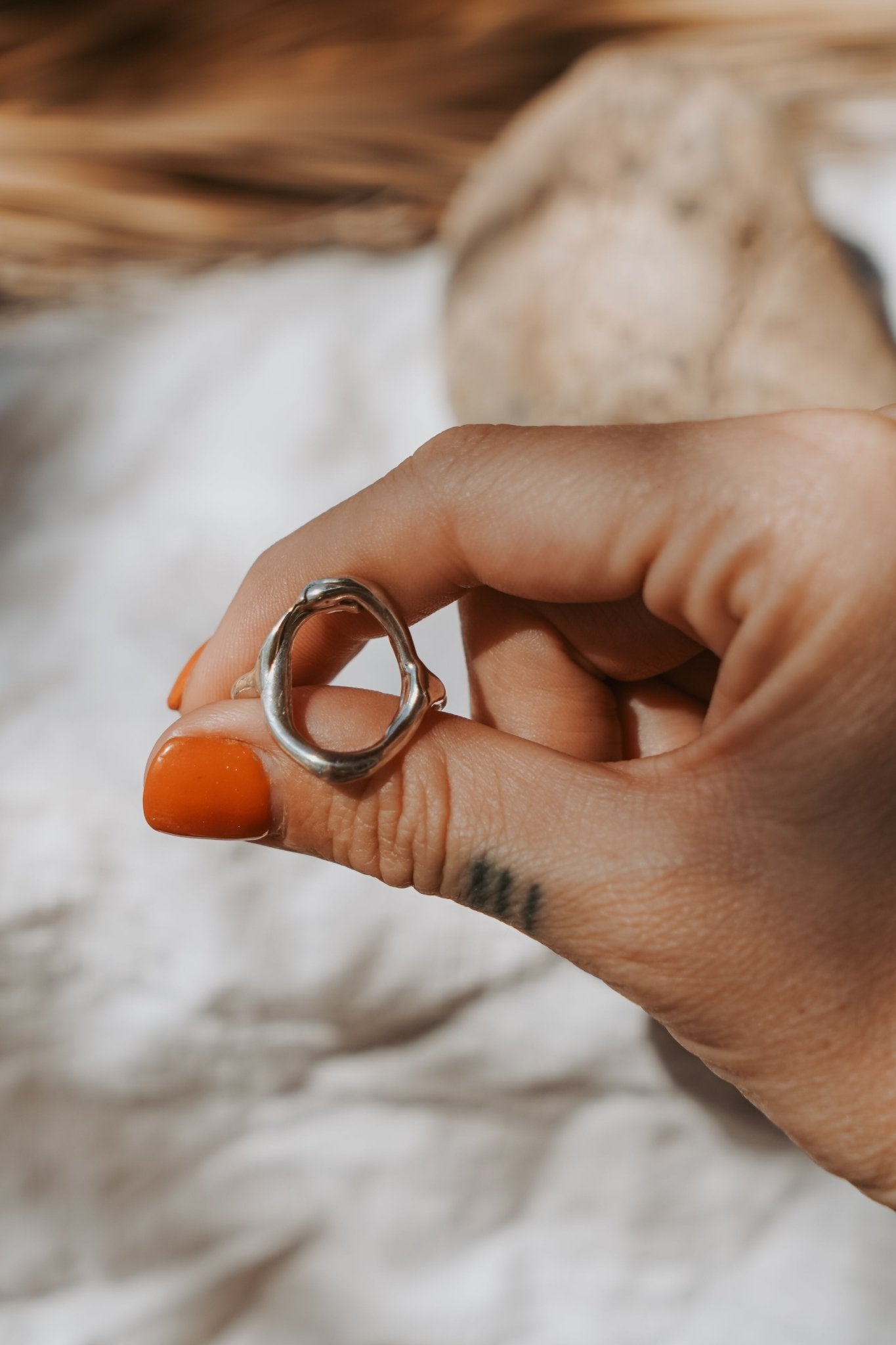 The Intueri Ring (Size 8) - Golden Road Crafted