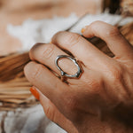The Intueri Ring (Size 9) - Golden Road Crafted