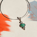 The Mable Collar in Sonoran Mtn & Moonstone - Golden Road Crafted