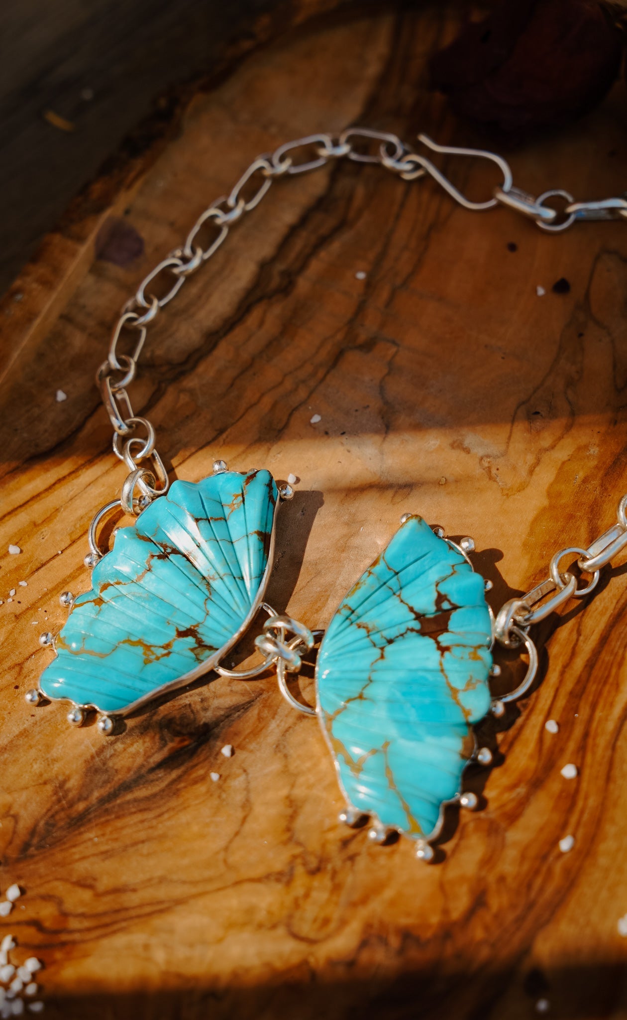 The Mariposa Necklace - Golden Road Crafted