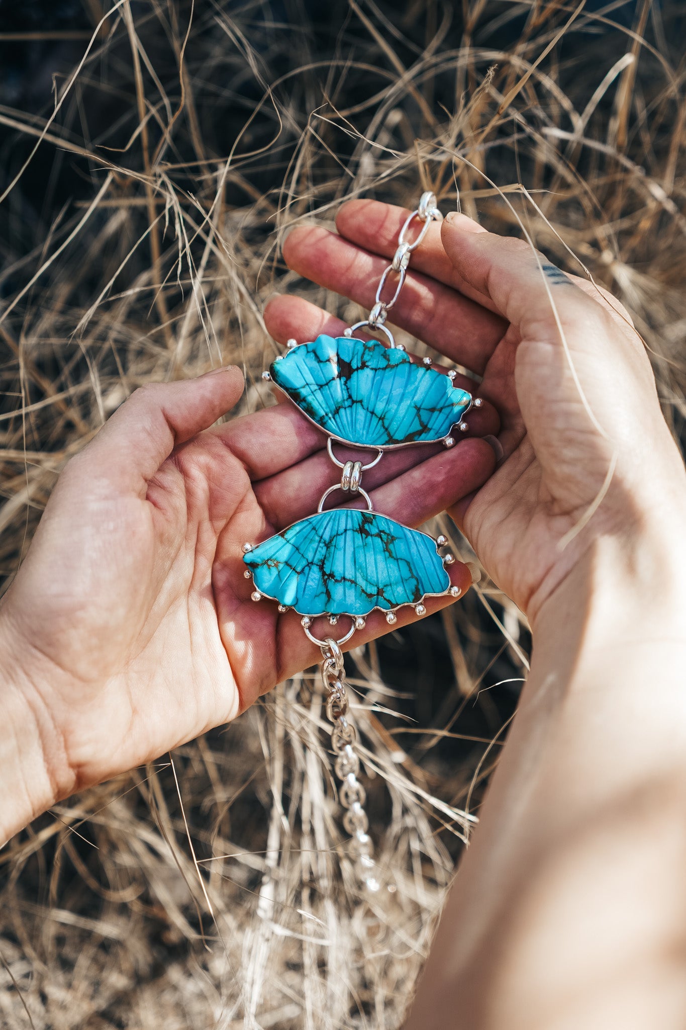 The Mariposa Necklace - Golden Road Crafted