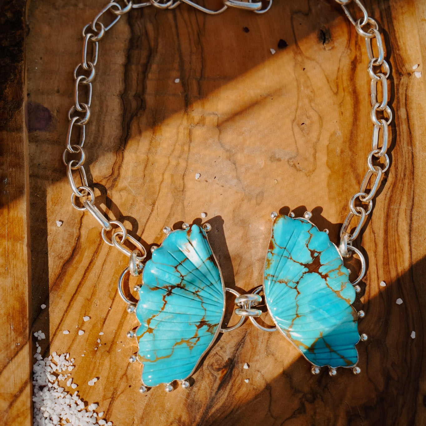 The Mariposa Necklace - Golden Road Crafted