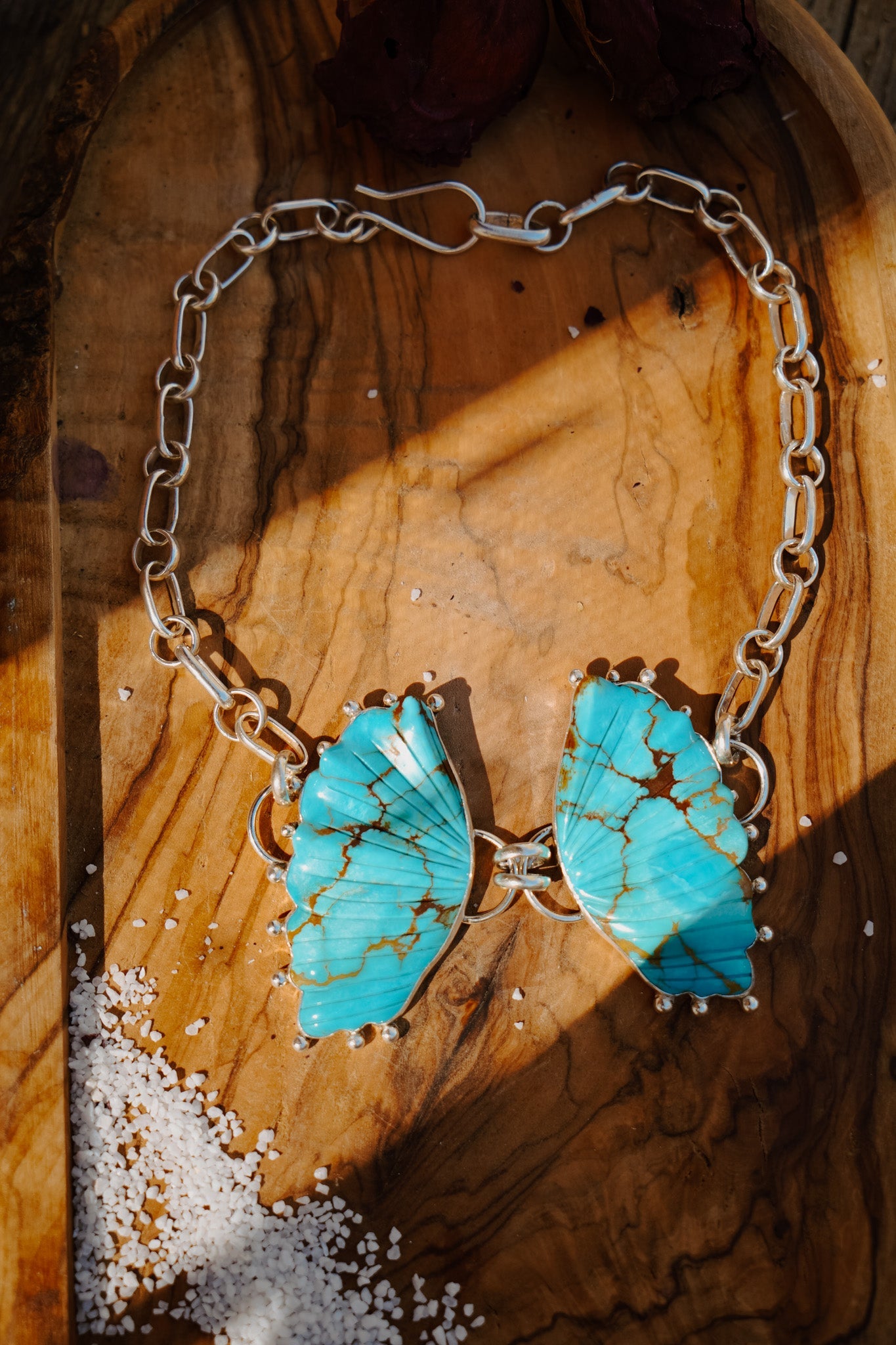 The Mariposa Necklace - Golden Road Crafted