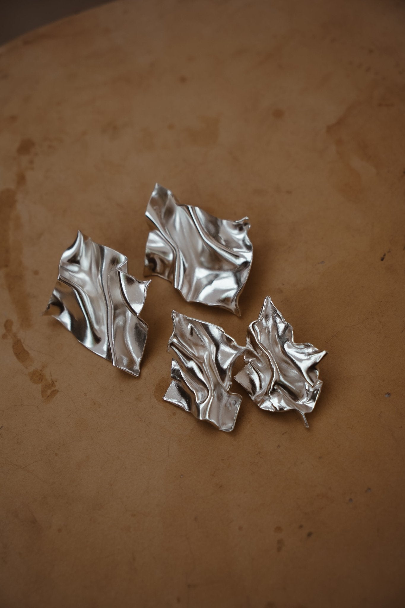 The Molten Muse Earrings Large - Golden Road Crafted