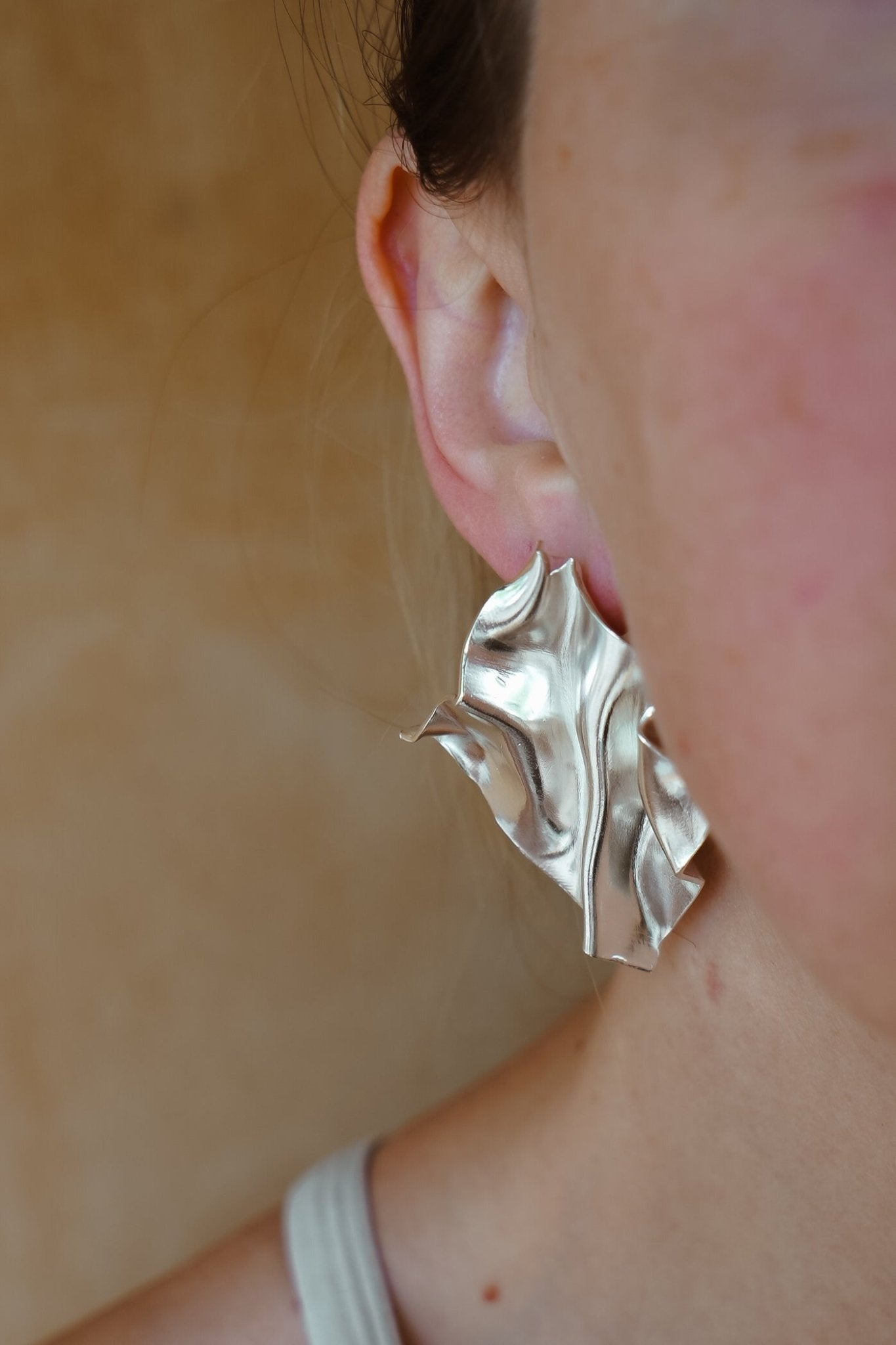 The Molten Muse Earrings Large - Golden Road Crafted