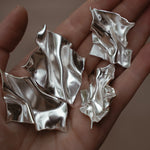 The Molten Muse Earrings Large - Golden Road Crafted