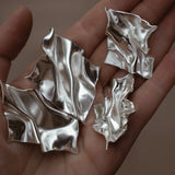 The Molten Muse Earrings Large - Golden Road Crafted