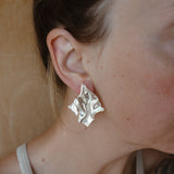 The Molten Muse Earrings Small - Golden Road Crafted