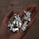 The Molten Muse Earrings Small - Golden Road Crafted