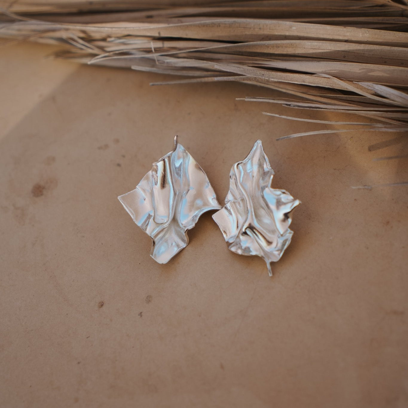 The Molten Muse Earrings Small - Golden Road Crafted