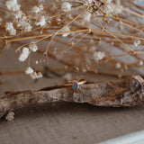 The Nightfall Ring in 14k Gold - Fill w/ Boulder Opal Doublet (Size 5.5) - Golden Road Crafted