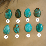 The Oasis Ring in Royston Turquoise (CHOOSE YOUR SIZE + STONE) - Golden Road Crafted