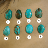 The Oasis Ring in Royston Turquoise (CHOOSE YOUR SIZE + STONE) - Golden Road Crafted