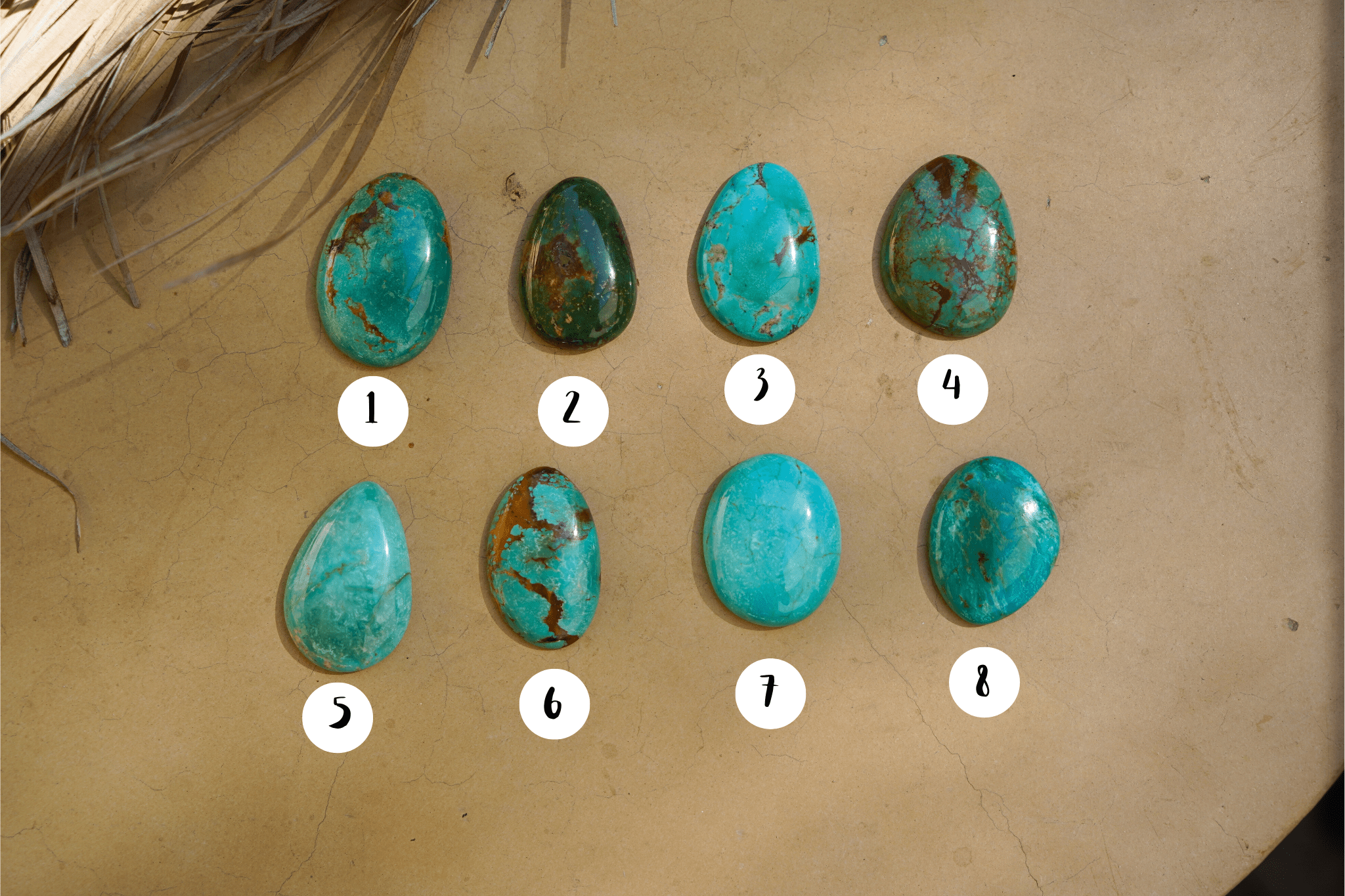 The Oasis Ring in Royston Turquoise (CHOOSE YOUR SIZE + STONE) - Golden Road Crafted