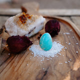 The Oasis Ring in Royston Turquoise (Size 9) - Golden Road Crafted