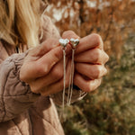 The Open Heart Earrings in Sterling Silver - Golden Road Crafted