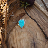 The Orbit Hair Twist in Tyrone Turquoise - Golden Road Crafted