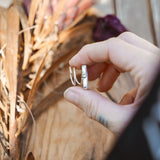 The Orbit Hair Twist in Tyrone Turquoise - Golden Road Crafted