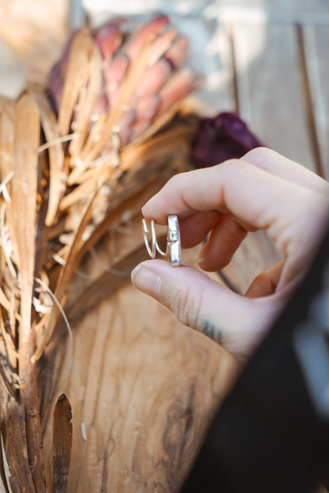 The Orbit Hair Twist in Tyrone Turquoise - Golden Road Crafted