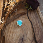 The Orbit Hair Twist in Tyrone Turquoise - Golden Road Crafted