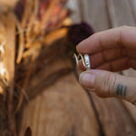 The Orbit Hair Twist in Tyrone Turquoise - Golden Road Crafted