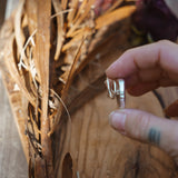 The Orbit Hair Twist in Tyrone Turquoise - Golden Road Crafted