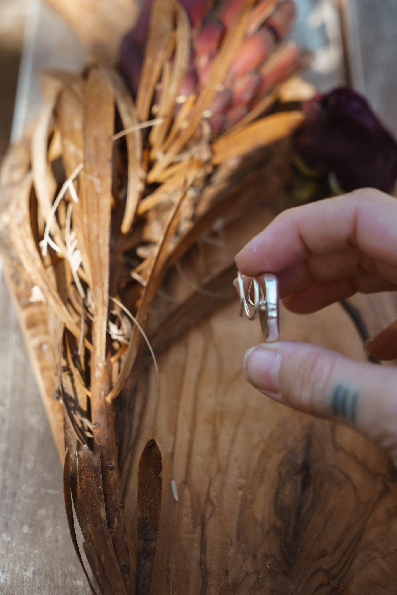 The Orbit Hair Twist in Tyrone Turquoise - Golden Road Crafted