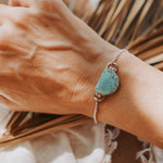 The Out West Adjustable Bracelet in Sandhill Turquoise - Golden Road Crafted