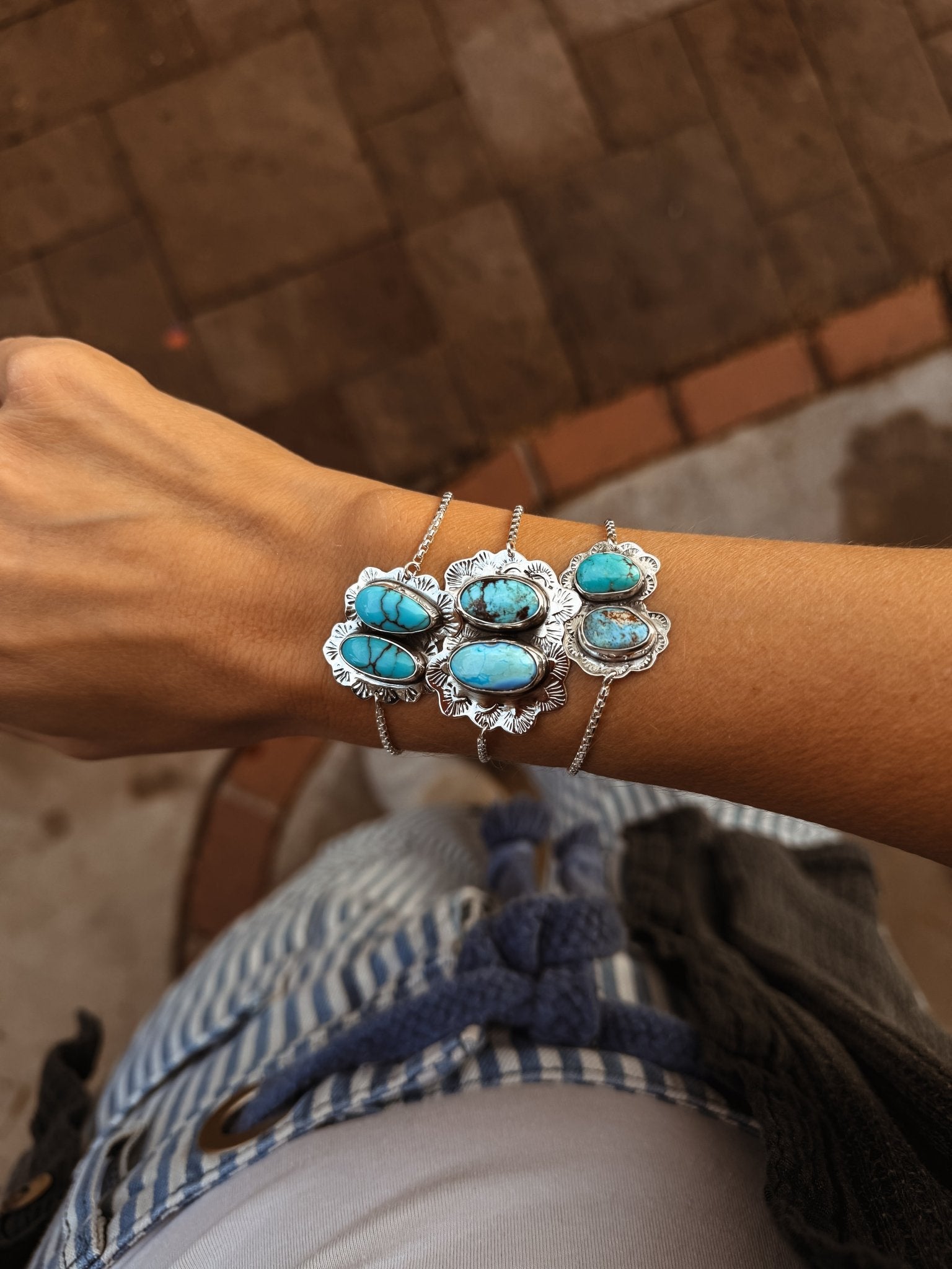 The Out West Bracelet in Golden Hills - Golden Road Crafted