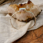 The Passenger Stacking Cuff in Larimar - Golden Road Crafted