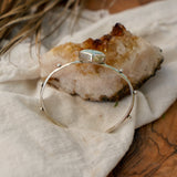The Passenger Stacking Cuff in Larimar - Golden Road Crafted