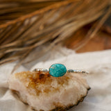 The Passenger Stacking Cuff in Whitewater Turquoise - Golden Road Crafted