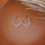 The Pearl Raindrop Earrings - Golden Road Crafted