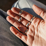 The Raindrop Ring in Carico Lake Turquoise (Size 7) - Golden Road Crafted