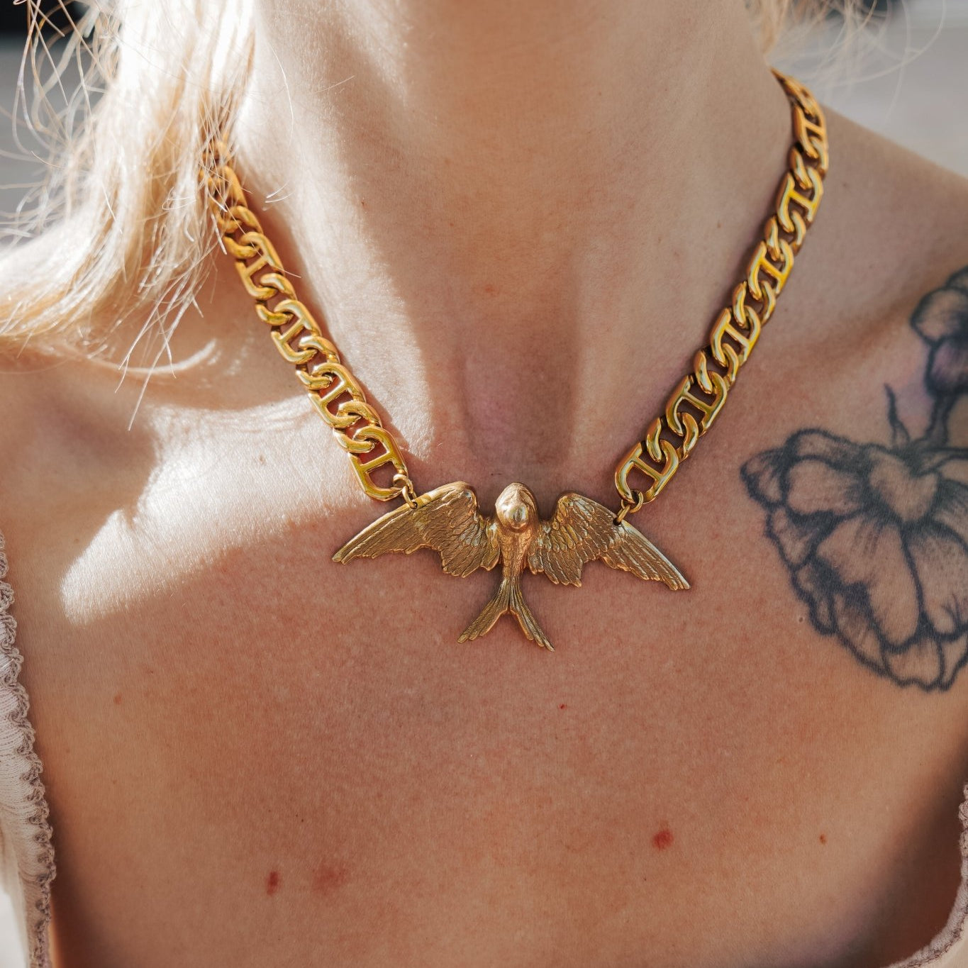 The Skybound Necklace - Golden Road Crafted