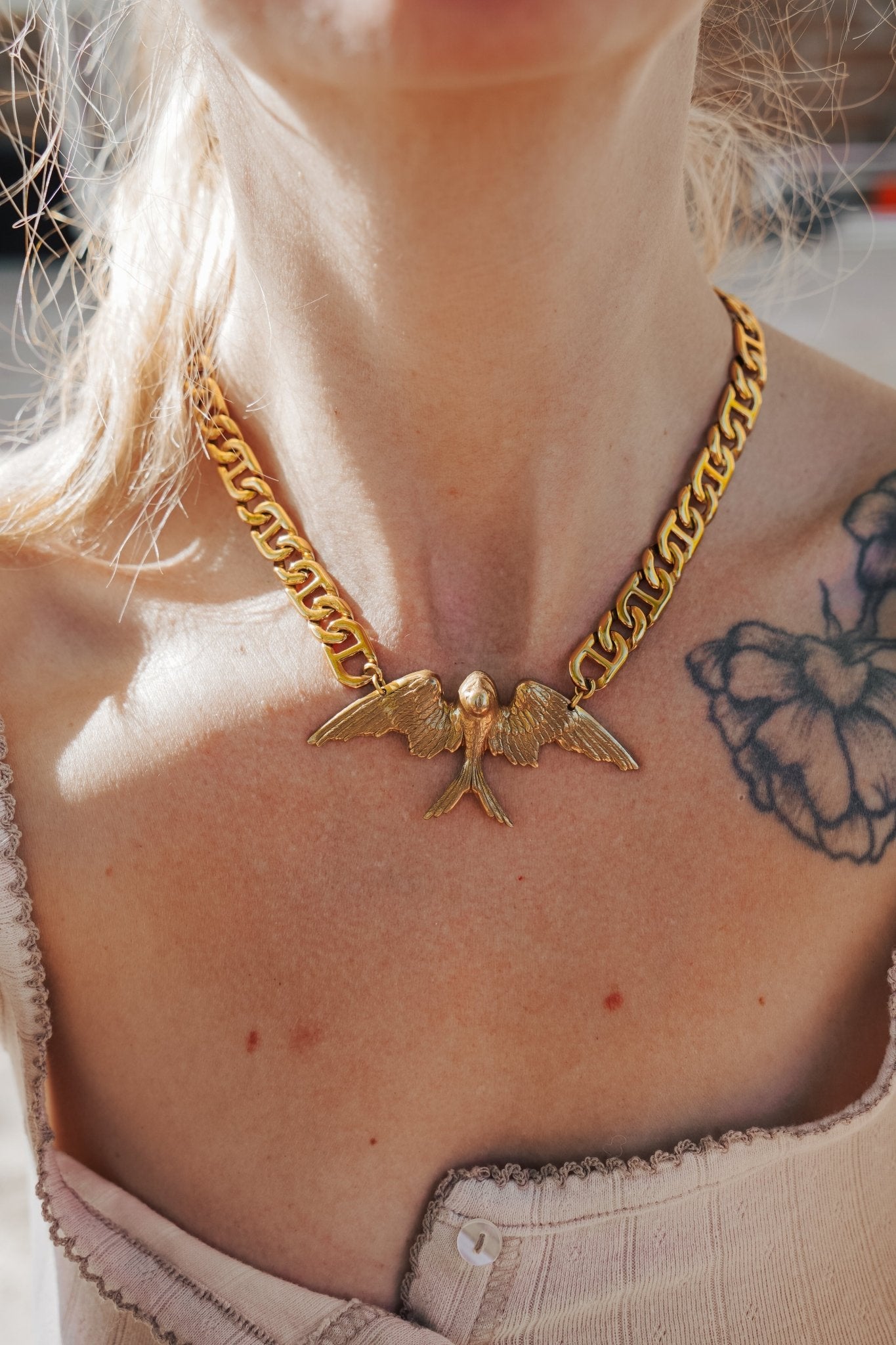 The Skybound Necklace - Golden Road Crafted