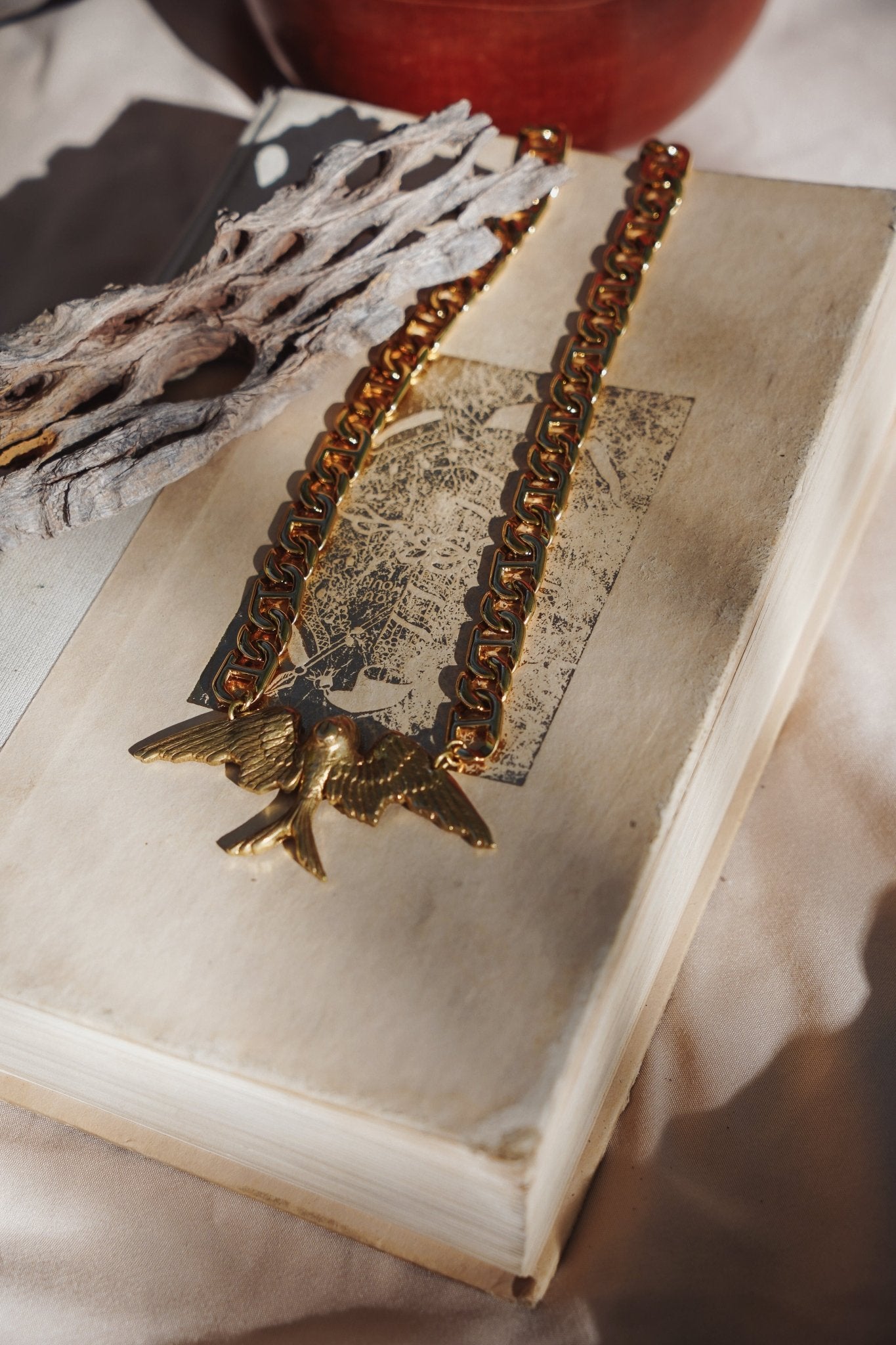 The Skybound Necklace - Golden Road Crafted