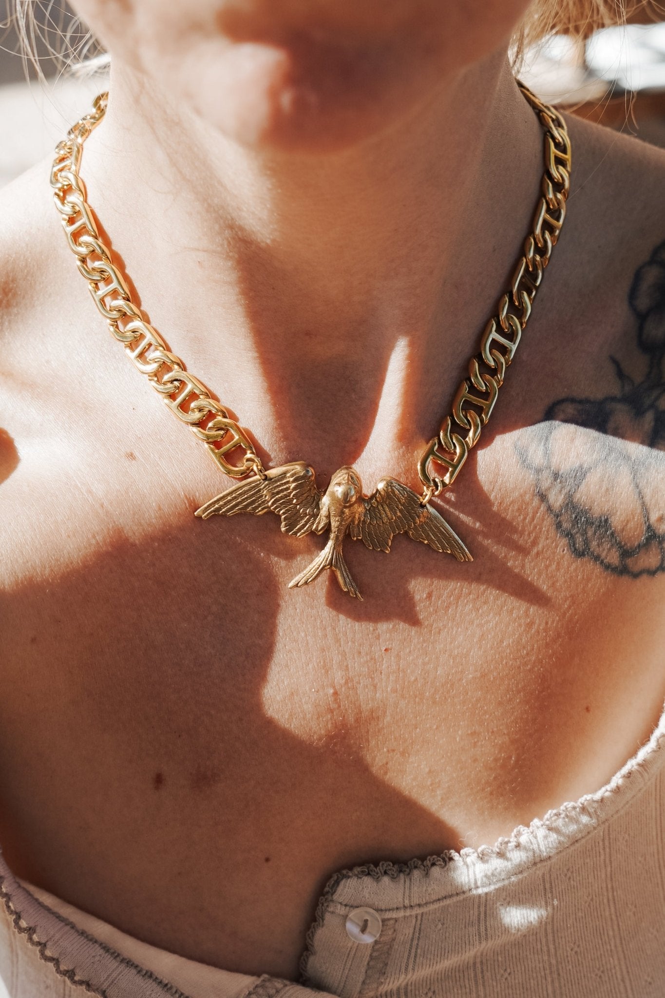 The Skybound Necklace - Golden Road Crafted