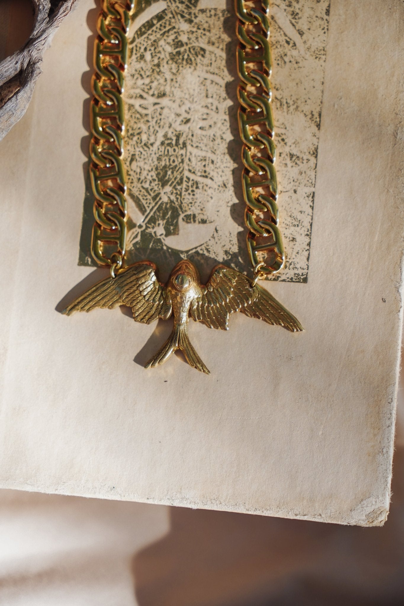 The Skybound Necklace - Golden Road Crafted