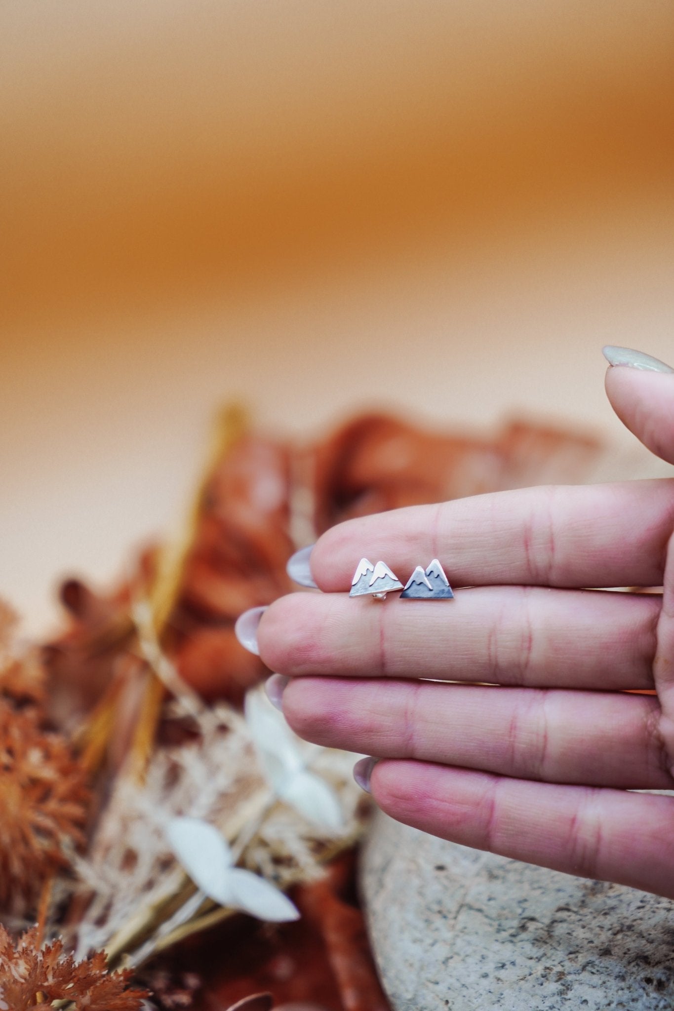 The Snow - Capped Studs - Golden Road Crafted